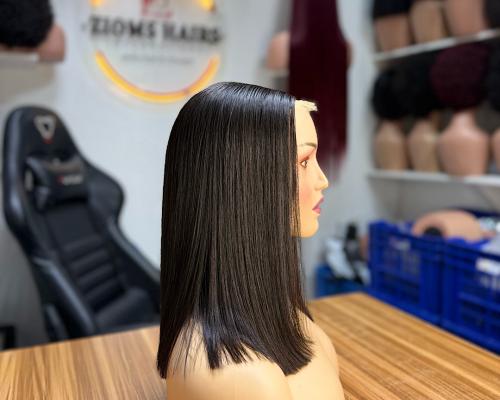 12” SDD Vietnamese Bone Straight 2*4 Kim K Closure