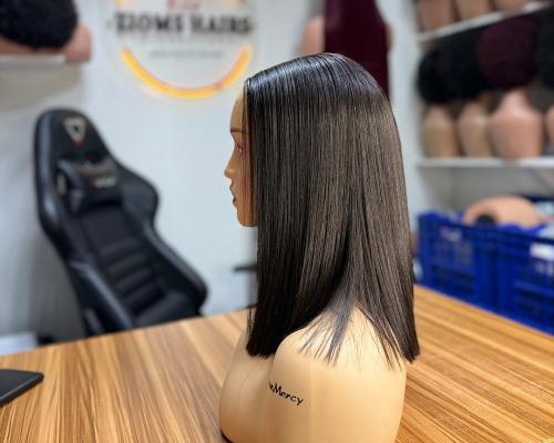12” SDD Vietnamese Bone Straight 2*4 Kim K Closure