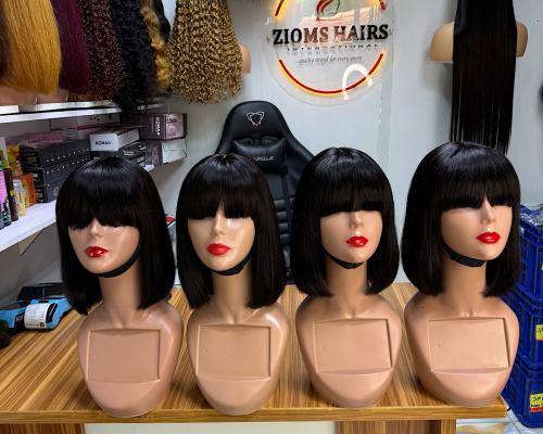 10” SDD Closure Fringe Bob (Bangs)