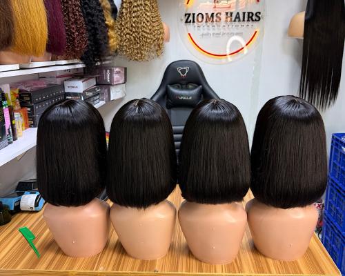 10” SDD Closure Fringe Bob (Bangs)