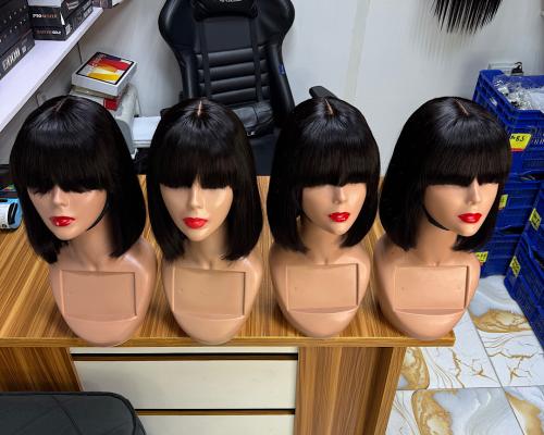 10” SDD Closure Fringe Bob (Bangs)